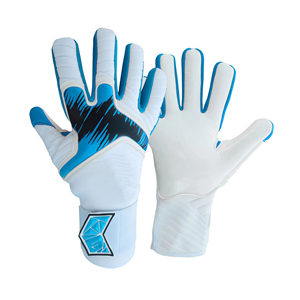 Gants de football à absorption des chocs, ventilation en maille aérée, design à doigts roulés, paume plate, gants de gardien de but de football - Product Image 5