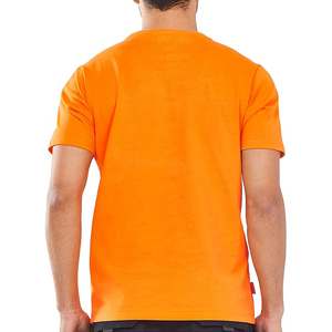 Men's Gray Short Sleeve Henley T-<b>Shirt</b> Regular Fit 100% Cotton Knitted Casual Solid Color Breathable O-Neck Design - Product Image 5