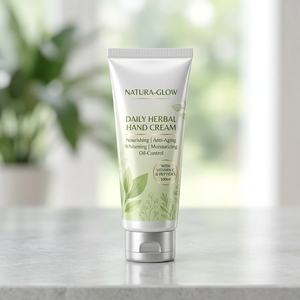 Top Selling Daily Hand Cream Herbal Mineral Oil-Control Anti-Aging Whitening Moisturizing Nourishing Vitamin <b>C</b> Peptides OEM - Product Image 2