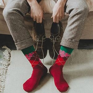 Premium Quality Men's <b>Winter</b> Casual <b>Socks</b> Breathable Comfortable Spandex/Nylon Knitted Customizable Snagging Resistance Custom - Product Image 5