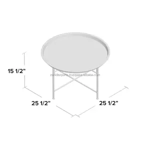 Elegante mesa de consola con marco de oro rosa para entradas, mesa auxiliar de metal de estilo francés, detalles adornados hechos por Zahid Exports - Product Image 6