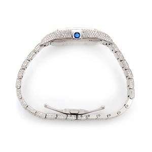 Reloj Iced Out Moissanite con Diamantes VVS, Edición Premium Hip Hop, Cuarzo de Acero Inoxidable para Hombre, Correa de 20mm, Esfera de Cristal - Product Image 4