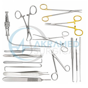 Juego de Instrumentos Quirúrgicos para Cirugía de Oído de Primera Calidad, 15 Piezas, Certificado CE, Instrumentos Quirúrgicos de Acero Inoxidable para Otorrinolaringología y Otología - Product Image 5
