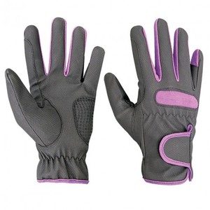 Gants d'équitation en cuir unisexes de haute qualité avec grip antidérapant - Product Image 4