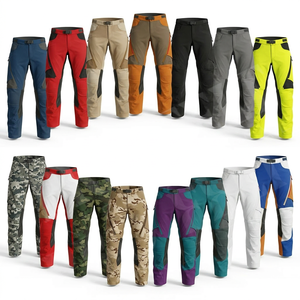 Pantalones de Motocicleta para Hombre, Transpirables, Elásticos, Impermeables, con Bolsillos con Cremallera, Pantalones de Trabajo, Venta al por Mayor - Product Image 1