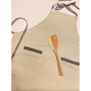 Tablier de barista en lin de cuisine avec poche Tablier personnalisé pour la cuisine Tablier de bébé en lin de cuisine d'Inde - Product Image 3