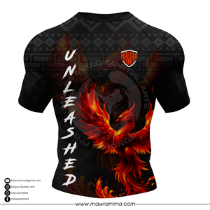 เสื้อรัดกล้ามเนื้อแขนสั้นสำหรับผู้ชาย พิมพ์โลโก้ได้ตามต้องการ ผ้าหนา ยืดได้ 4 ทิศทาง เหมาะสำหรับยิวยิตสู ออกกำลังกาย ฟิตเนส  แบบไม่ต้องใส่กางเกงยิวยิตสู - Product Image 5