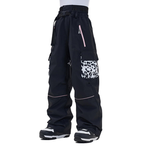 Pantalones de Esquí Profesionales para Mujer, Impermeables y Resistentes al Viento, con Forro de Poliéster, Equipo Duradero para Deportes en Climas Fríos - Product Image 2