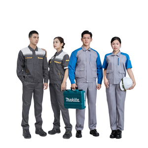Ensemble de vêtements de travail sur mesure pour chantier, pantalon cargo, vêtements de travail pour ouvriers d'usine, combinaison de soudage - uniforme FMF OEM/ODM - Product Image 4
