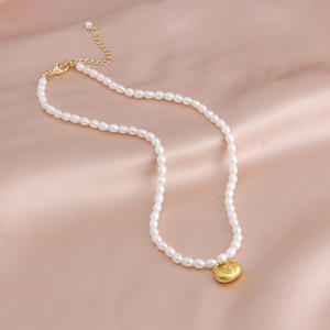 สร้อยคอสไตล์จีนดั้งเดิมอเนกประสงค์ ไข่มุกน้ำจืดธรรมชาติ แฟชั่นย้อนยุค นำโชค รุ่นใหม่ - Product Image 3