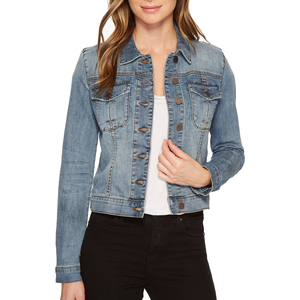 Women <b>Denim</b> <b>Jacket</b> High Quality <b>Long</b> Sleeve Casual Popular Styles Regular Wear Quick Dry & Breathable <b>Denim</b> <b>Jacket</b> Women's - Product Image 1