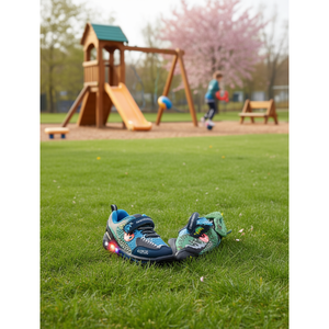 OZKIZ Korean LED Sneakers for Kids Boys 2-7 Years Wholesale Children's Sports Fashion for Spring/Fall - Product Image 3