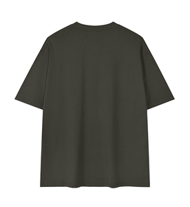 เสื้อยืดโอเวอร์ไซส์ทรงหลวมไหล่ตก ผลิตจากผ้าฝ้ายออร์แกนิคเป็นมิตรต่อสิ่งแวดล้อม เหมาะสำหรับทุกเพศทุกวัย สไตล์สตรีทแวร์ แฟชั่นลำลอง รับผลิตจำนวนมาก - Product Image 6