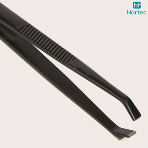 Pince à épiler pour sourcils de qualité supérieure, portable, précise, pour l'épilation, à pointe inclinée, en acier inoxydable - Product Image 6