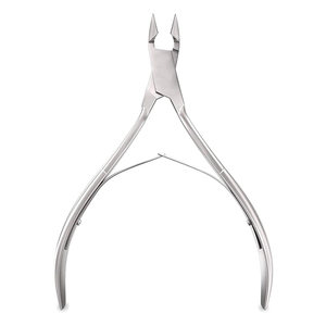 Ensemble professionnel de pinces à cuticules avec système à double ressort, outil de suppression des peaux mortes à bord tranchant pour manucure et pédicure en salon - Product Image 1