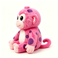 Peluche singe en peluche, jouet en peluche 31cm-50cm, singe en peluche doux unisexe pour enfants de 2 à 4 ans