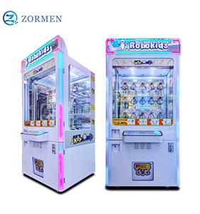 Distributeur automatique de cadeaux Zormen entièrement personnalisable, avec écran entièrement transparent, fonctionnement à pièces, jeu d'arcade à prix - Product Image 1