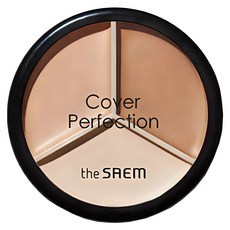 Descuento en el Corrector Triple Pot de Saem 13.1g 02 Contour Beige Cream Cover Perfection 1 unidad - Product Image 1