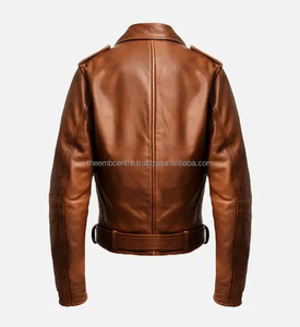 Nueva llegada chaqueta de hombre personalizada para hombre Ropa de moda Nuevo estilo 2024 Venta directa de fábrica Chaqueta de cuero para hombre - Product Image 4