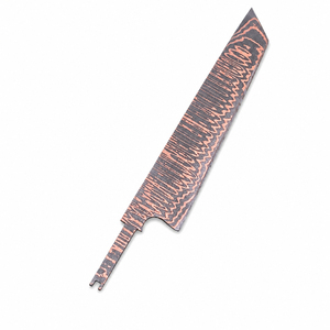 Cuchillo Burraq DIY OEM/ODM, Hecho a Mano, de Acero de Damasco y Cobre, Hoja Recta de 2mm de Grosor, para Uso en Cocina y Camping - Product Image 6