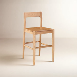 Heavy Duty Counter Stool | Solid Wood Rubber Wood | Factory Price - Product Image 1