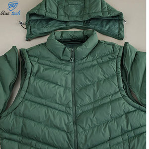 OEM <b>Mens</b> Winter Canvas Puffer <b>Jacket</b> Thick Quilted <b>Warm</b> Hooded Coat Insulated Windproof Eco-Friendly Streetwear Outdoor Fashion - Product Image 5