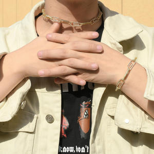 Bracelet en moissanite de style hip-hop, finition rhodiée, disponible à un prix raisonnable en provenance d'Inde. - Product Image 6