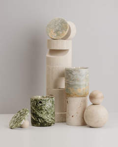 Soporte de Piedra de Ónix Aurora, Ónix Negro Natural, Base Decorativa de Cristal para Decoración del Hogar, Oficina, Escritorio, Regalo - Product Image 1