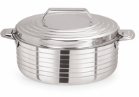 MAXFRESH JET HOTPOT IN SET EXPORY CASSEROLE EN ACIER INOXYDABLE DE QUALITÉ POUR GARDER LES ALIMENTS AU CHAUD ISOLÉE HOTPOT