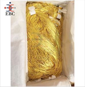 Vente en gros de matériel de broderie de meilleure qualité bobine française fil métallique Dabka pour broderie perles et fabrication de bijoux - Product Image 6