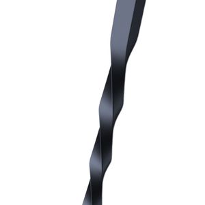 Moderne Balaustre Metalliche per Scale da 44FT, Confezione da 10, Pali Decorativi in Acciaio Zincato da 1/2 Pollice, Balaustre Cavi a Spirale per Terrazze - Product Image 5