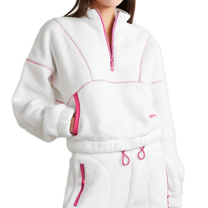 Conjunto de Chándal Impermeable de Nailon para Mujer, Chaqueta Cortavientos Personalizada con Cremallera - Product Image 3