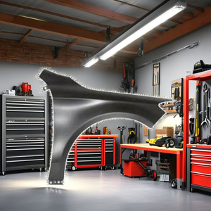 Nuevo Guardabarros Delantero Derecho Original OEM de Aluminio para CLA250, Clase CLA W117 2013-2019, Número de Pieza de Repuesto - Product Image 1