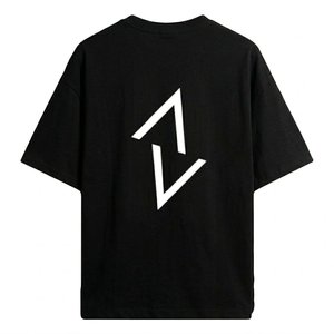 เสื้อยืดผู้ชายสะพายไหล่ทรงหลวมใส่สบายปรับแต่งได้ทรงโอเวอร์ไซส์ออกแบบโลโก้ได้ตามต้องการ - Product Image 2
