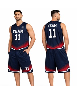 Uniforme de Baloncesto de Alta Calidad, Personalizado, 100% Poliéster, Transpirable, Absorbente de Humedad, Uniforme de Baloncesto Unisex para Ropa Deportiva - Product Image 4