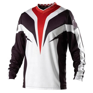 Contract Manufacturing Motocross Jersey Custom Riding Shirt for Sportswear Labels and Export Distributors - Product Image 6