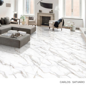 Azulejos de porcelana premium con acabado Satvario, 60x120cm, 600x1200mm, tamaño 24x48, para paredes y suelos interiores modernos. - Product Image 1