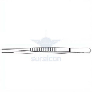 Pinzas para Tejidos DeBakey de 20 cm / 8 Pulgadas con Ancho de 1.5 mm, Instrumento Quirúrgico Atraumático para Manipulación Precisa de Tejidos - Product Image 3