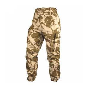 <b>Men's</b> Camouflage Cargo Pants <b>Elastic</b> Waist Drawstring Closure Multiple Pockets Workwear Style Summer Lightweight - Product Image 5