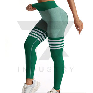 Nuevos Leggings Deportivos Ecológicos y Transpirables para Mujer, Estilo Moderno, Cintura Alta, con Logotipo en la Pierna Izquierda, en Oferta - Product Image 4