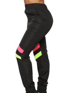 Ensemble de survêtement sportif pour femmes, blocs de couleur, fermeture éclair sur toute la longueur, coupe ample, deux pièces, vêtements de sport pour toutes les saisons - Product Image 2