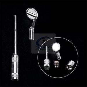 Espejo Bucal Dental de Ortodoncia Manual con Mango de Acero, Instrumento de Acero Inoxidable para Kit Dental, Sonda, Articulador, OEM CE - Product Image 5