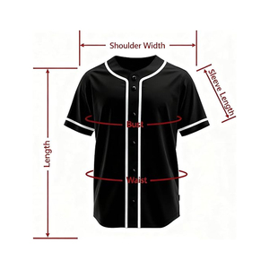 Camiseta de Béisbol Personalizada para Hombre, Manga Corta, Cierre de Botones, Blanca y Azul, Nombre del Equipo 00, Impresión Serigrafiada, Prenda Transpirable de Poliéster - Product Image 3