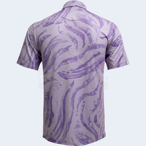 เสื้อโปโลผู้ชายแบบยืดหยุ่นพิมพ์ลายซับลิเมชั่น สำหรับผู้ชายที่ต้องการความสบาย ประสิทธิภาพสูง และเหมาะสำหรับการใช้งานในชีวิตประจำวัน - Product Image 2