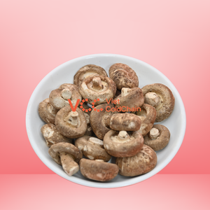 Freeze-Dried <b>Cultivated</b> Raw Shiitake Mushroom FD Whole Slices | Natural Umami Flavor Healthy Vegan Snack Bulk OEM Private Label - Product Image 2