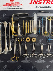 Kit Quirúrgico Completo para Cirugía de Seno |   Instrumentos para Mamoplastia y Reconstrucción Mamaria |   Acero Inoxidable de Grado Hospitalario |   CE - Product Image 2