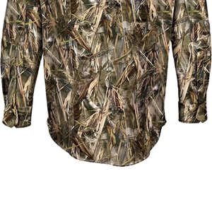 GRACE <b>SIGN</b> Custom Winter Unisex Camouflage Hunting Shirt Soft <b>Shell</b> Ripstop Back Vent Waterproof Performance Full Sleeve - Product Image 4