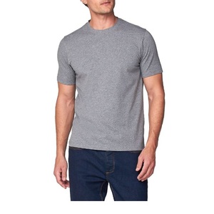 Best Quality Men's Gym T-Shirts Custom Logo Stretchable 100% Cotton O-Neck <b>Short</b> Sleeve Loose Fit Fitness Sports Plus Size - Product Image 6