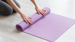 Tapis de yoga et de fitness en caoutchouc de qualité supérieure HRM, écologique, portable, durable, pliable, 6m x 1m, plusieurs couleurs - Product Image 6