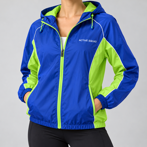 Wholesale Customized High Quality <b>Women</b> <b>Windbreaker</b> Jacket Quilted Breathable Windproof Nylon Outdoor - Product Image 1